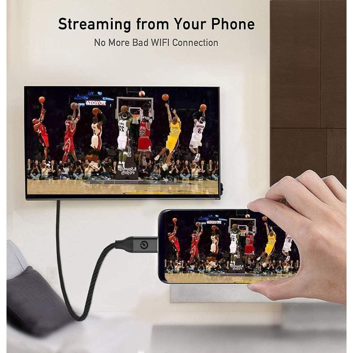 USB-C to HDMI Cable Adapter 4K (6FT) product image