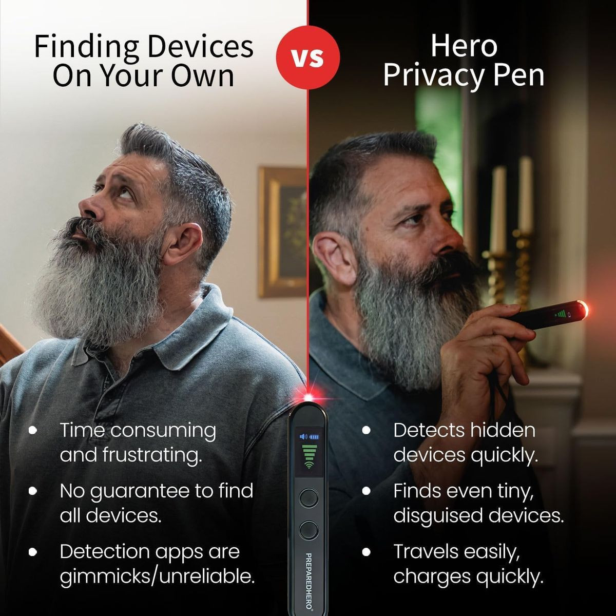 Prepared Hero Hidden Camera Detector product image