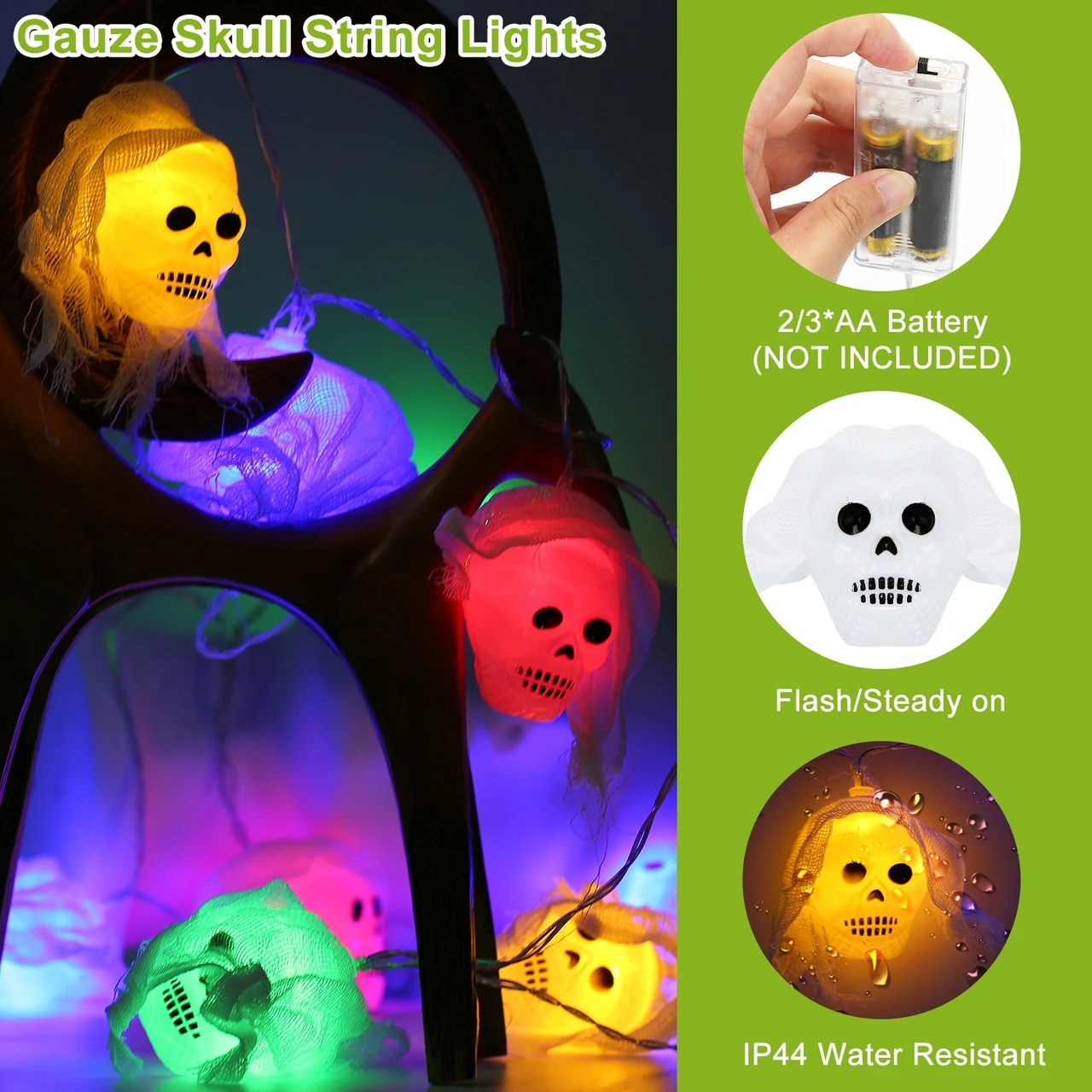 Halloween String Lights (3 Pieces)  product image