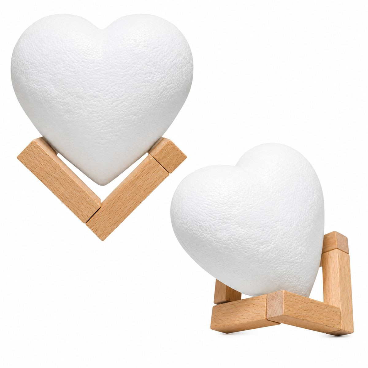 3D Heart Lamp with Stand  product image