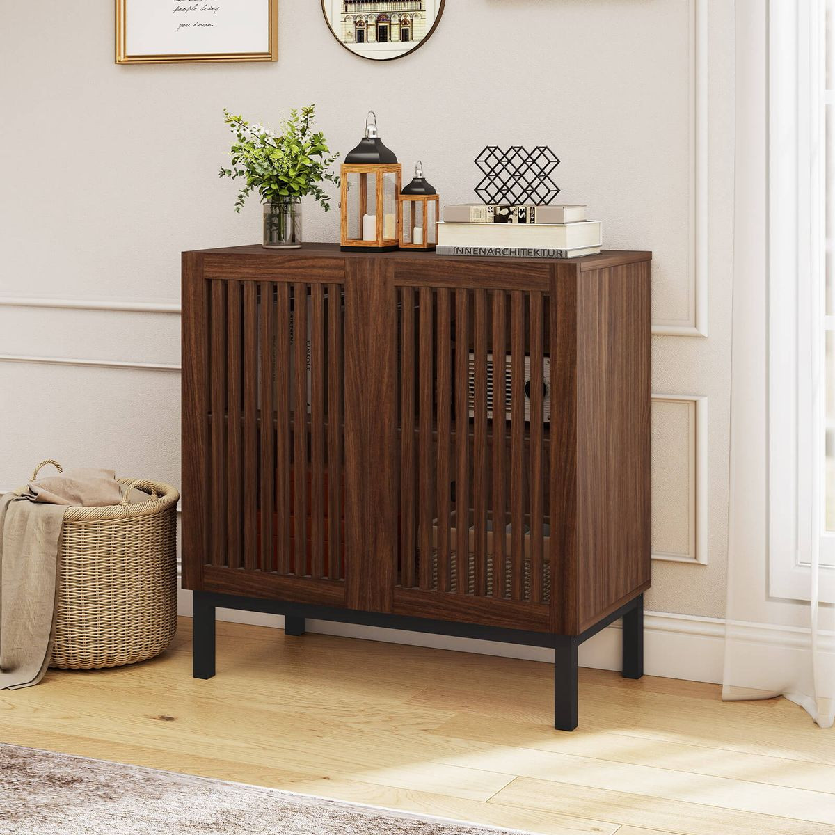 Sideboard Buffet Cabinet with 3-Level Adjustable Shelf  product image