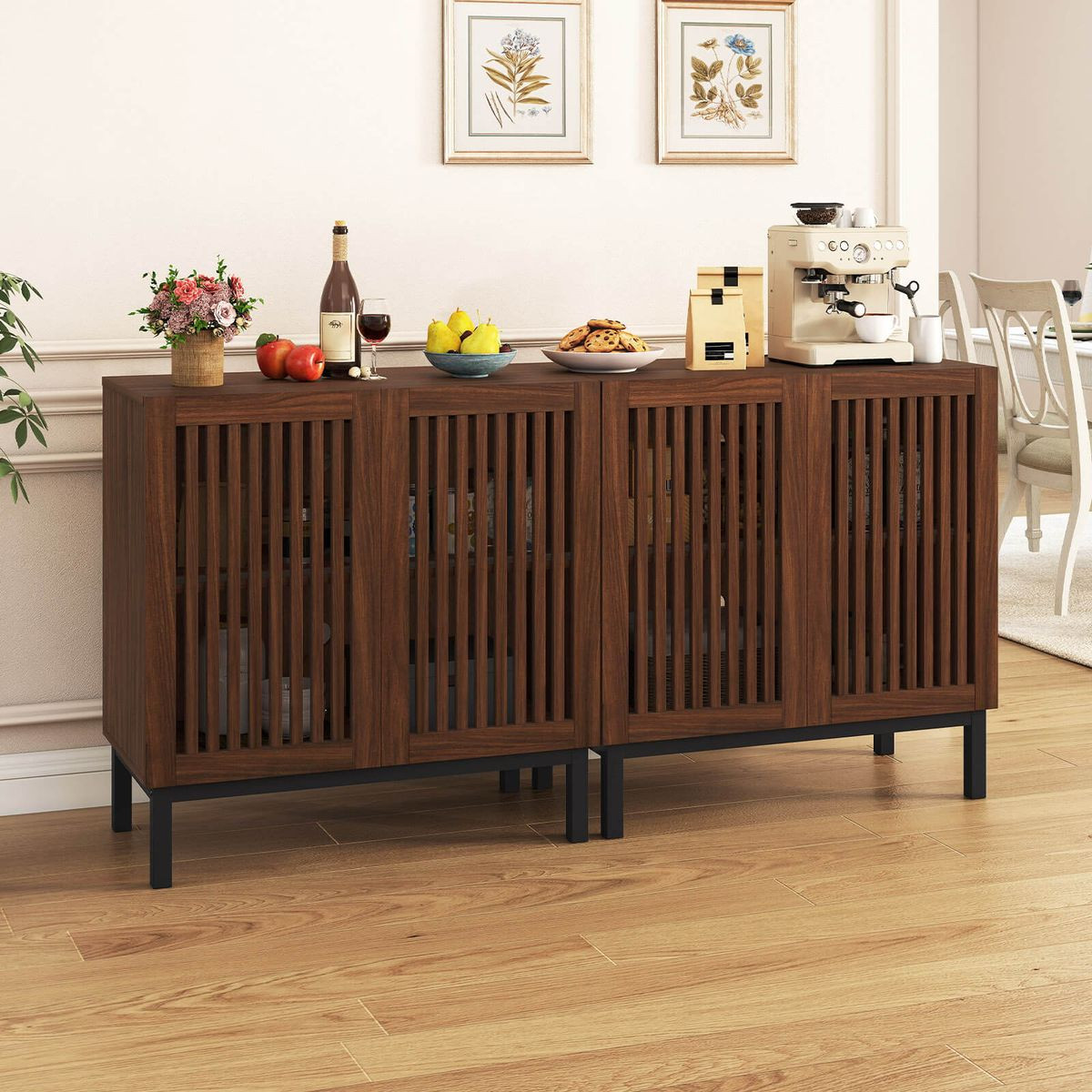Sideboard Buffet Cabinet with 3-Level Adjustable Shelf  product image
