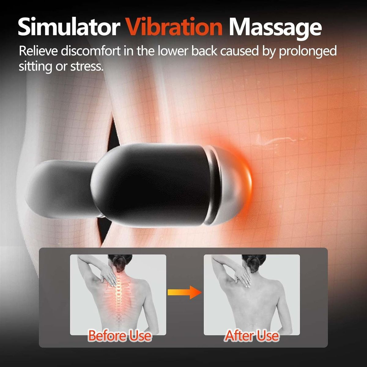 Triple Fusion Back Massager with Heat product image