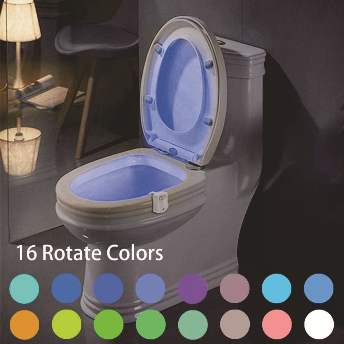 Color-Changing Toilet Lamp product image