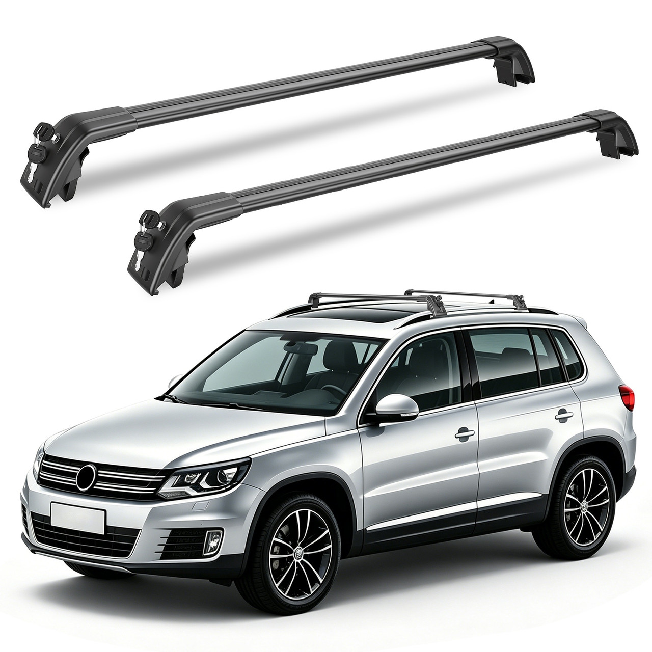 Volkswagen Tiguan 2018-2026, Taos & Atlas 2022-2026 Car Roof Crossbar product image
