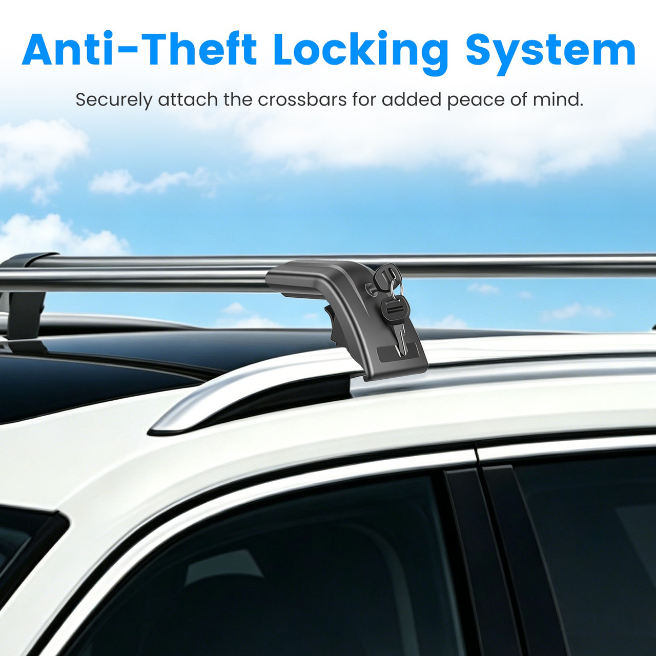 Volkswagen Tiguan 2018-2026, Taos & Atlas 2022-2026 Car Roof Crossbar product image