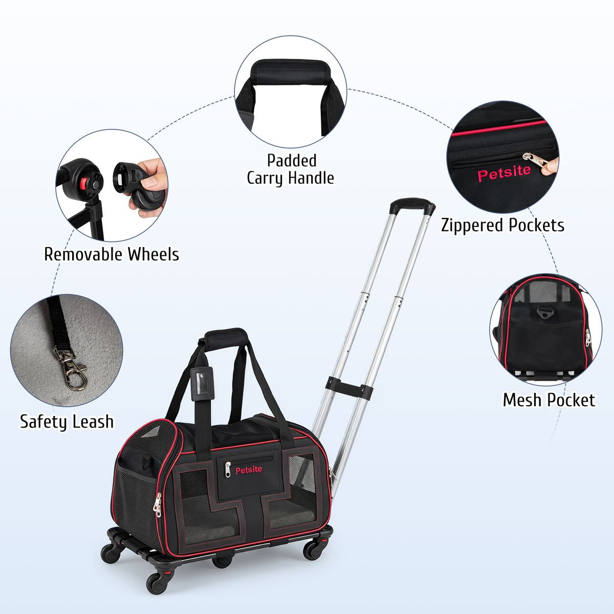 Rolling Pet Carrier  product image