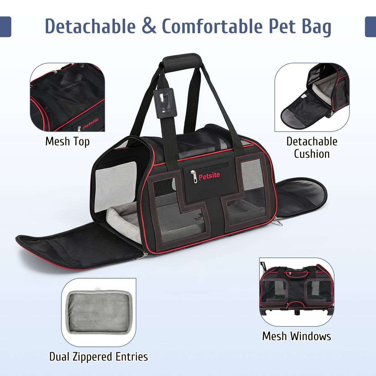 Rolling Pet Carrier  product image