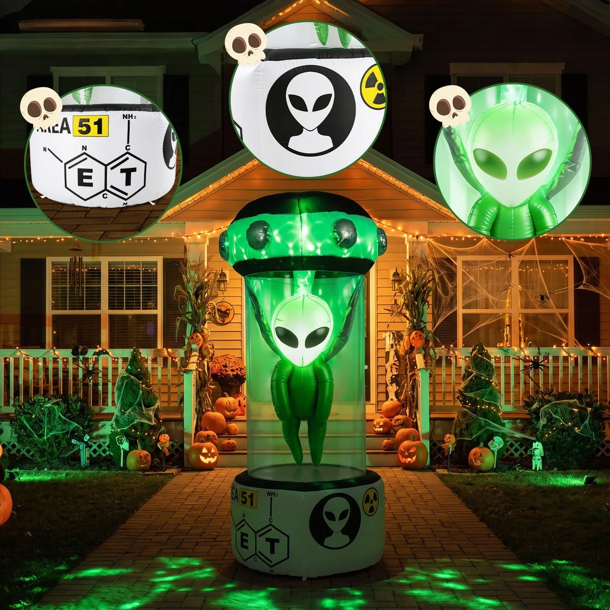 Halloween Blow Up Alien product image
