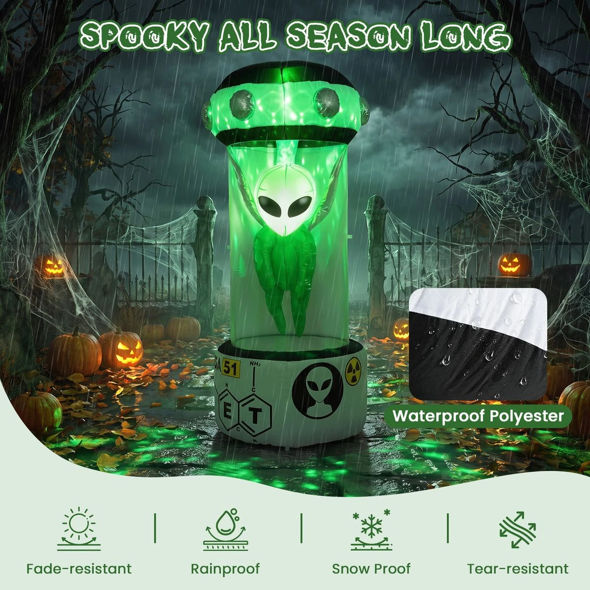 Halloween Blow Up Alien product image