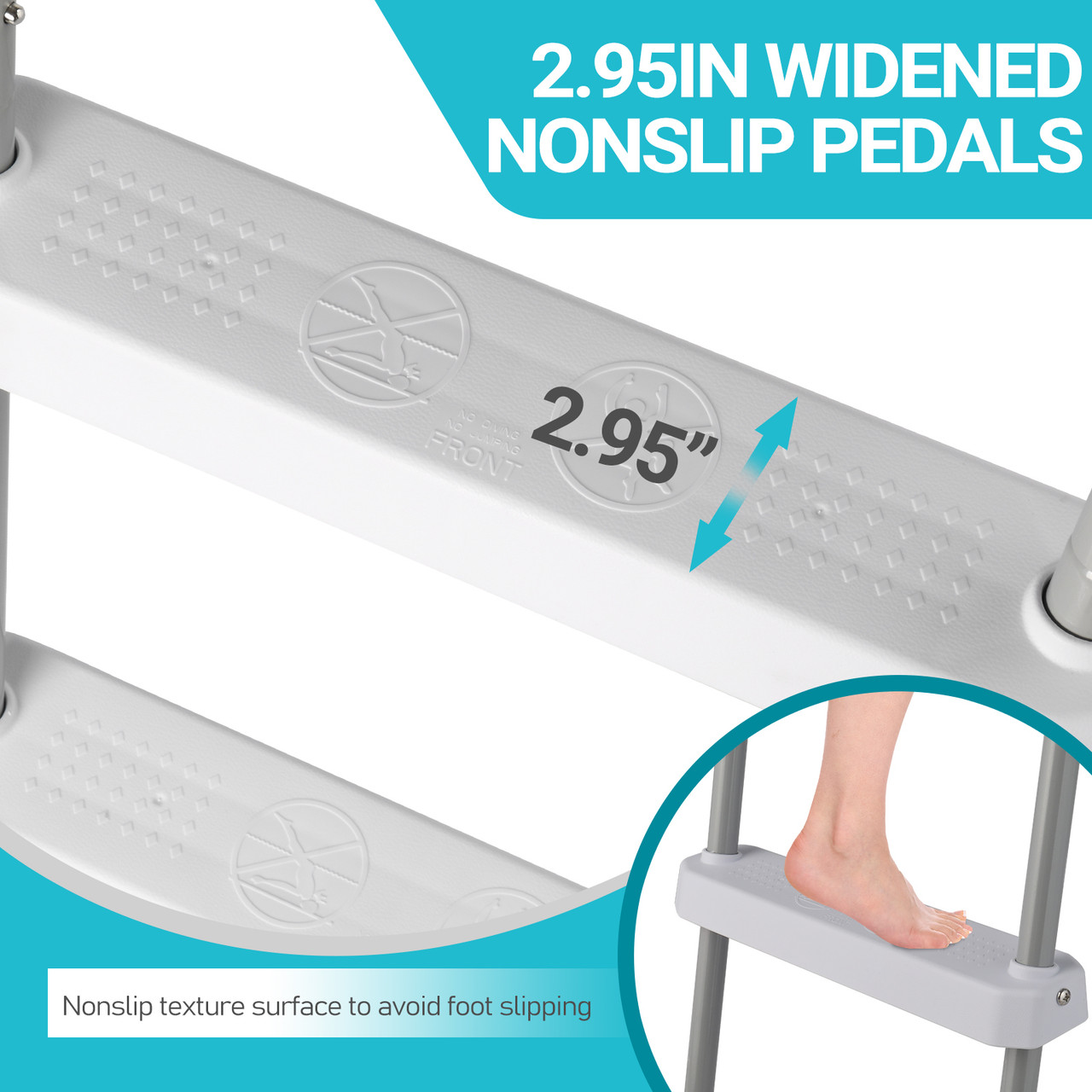 4-Step Above Ground Swimming Pool Ladder product image
