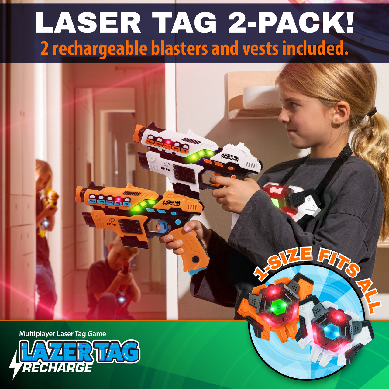 USA Toyz Kids' Laser Tag Toy Guns  product image