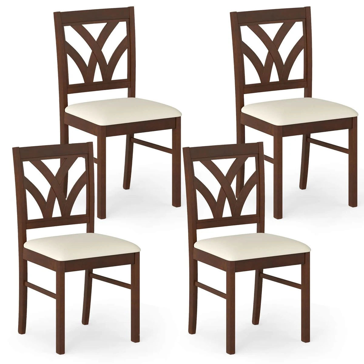 Upholstered Wooden Dining Chairs (Set of 2 or 4)  product image
