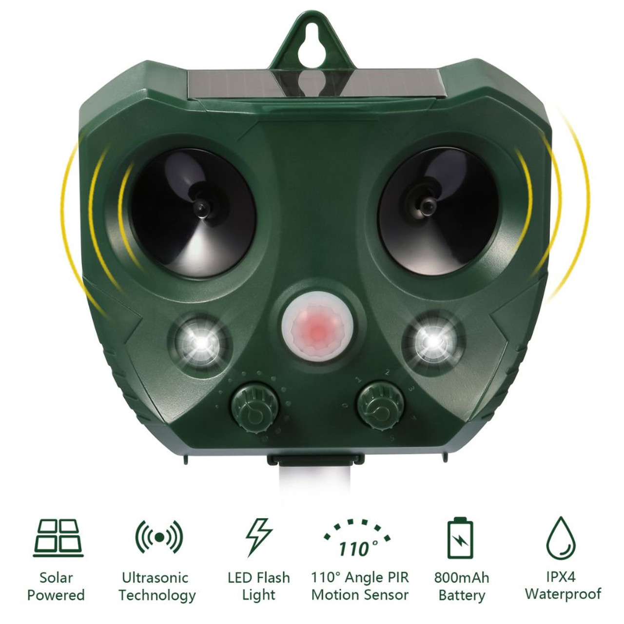 Solar Ultrasonic Animal Repeller  product image