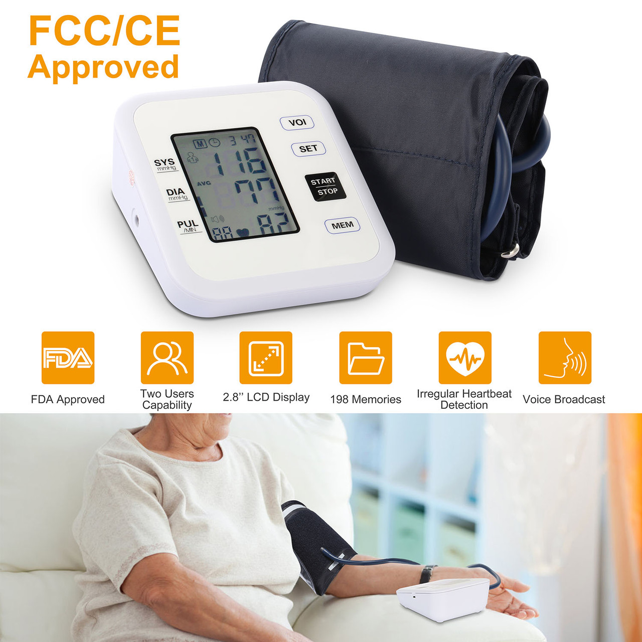 iMounTEK® Arm Blood Pressure Monitor product image