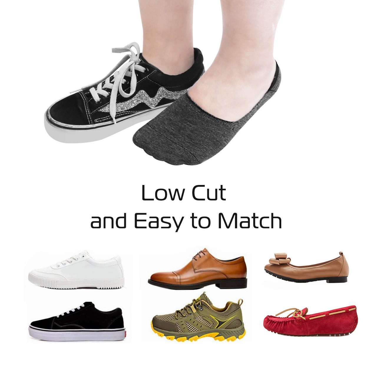 Low Cut Socks (5-Pairs) product image