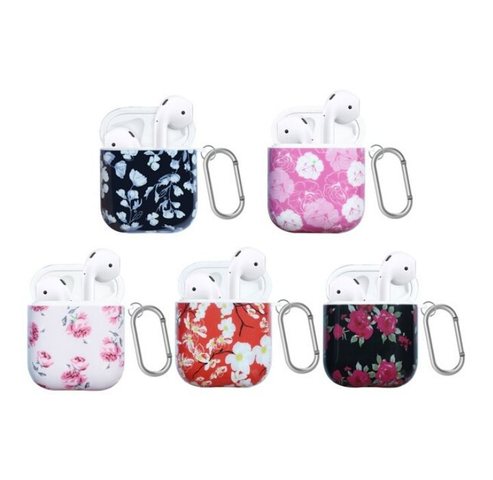 Floral Printed Hard Case for AirPods 1 & 2 product image