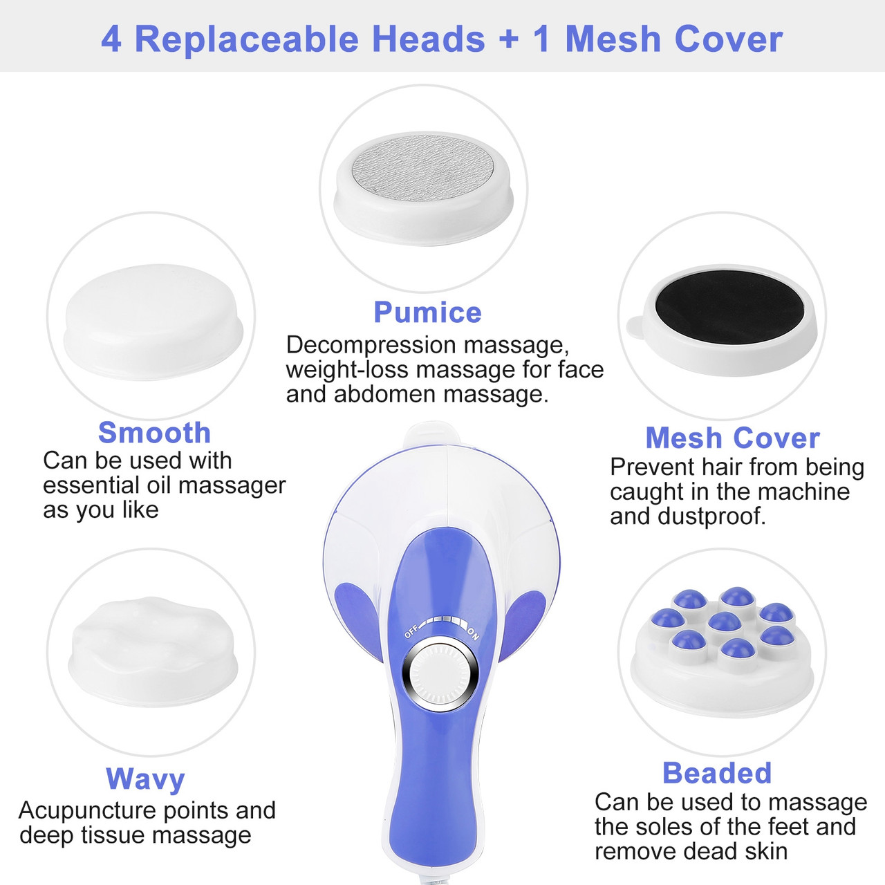 iMounTEK Electric Handheld Body Massager product image