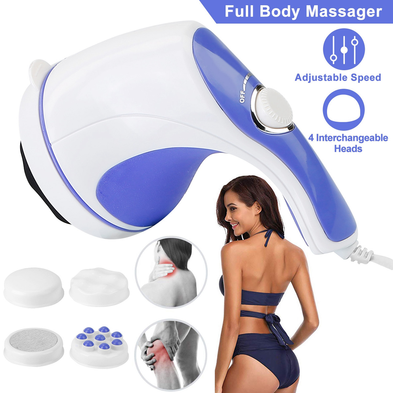 iMounTEK Electric Handheld Body Massager product image