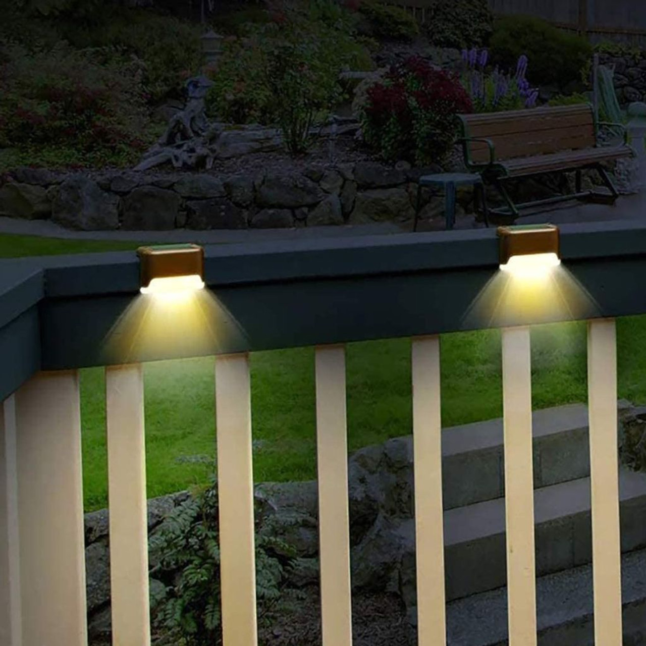 Solar Waterproof LED Deck Light (16-Pack) product image