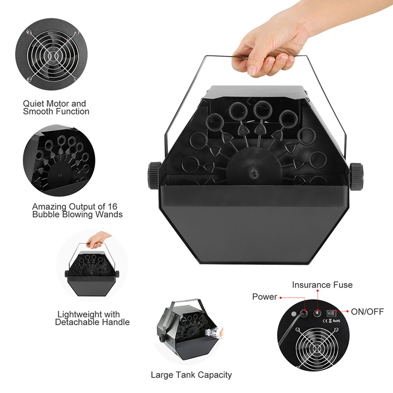 iMounTEK® Party Automatic Bubble Machine product image