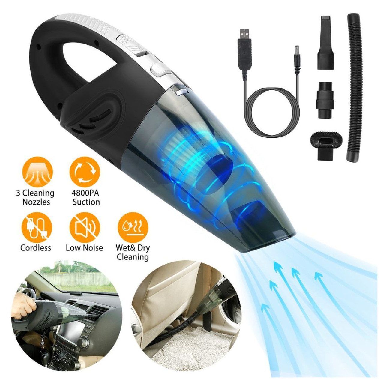 iNova™ Car Handheld Wet/Dry Vacuum product image