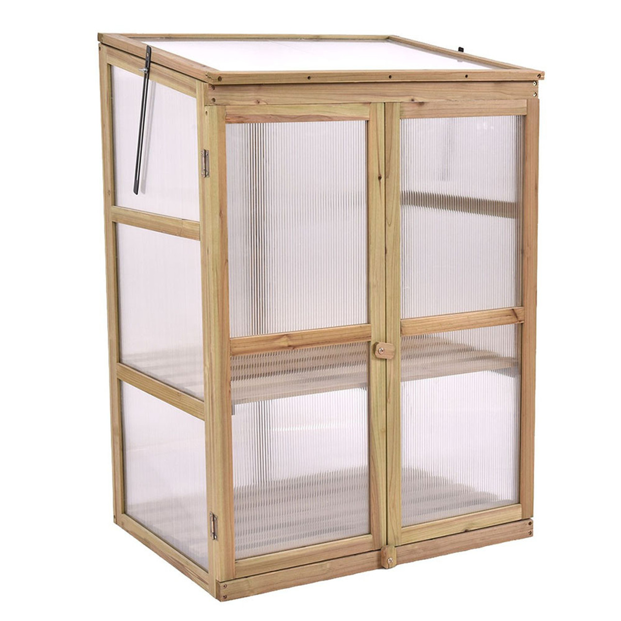 Portable Wooden Cold Frame Greenhouse product image