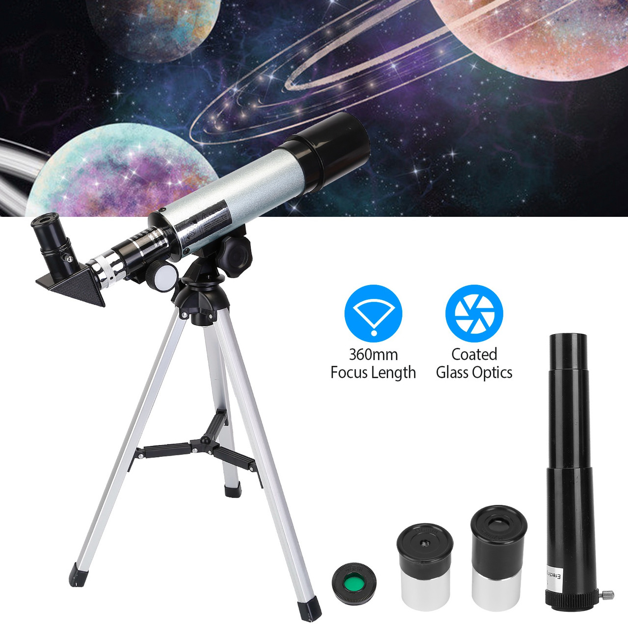 iMounTEK® Kids' Astronomical Monocular Telescope product image