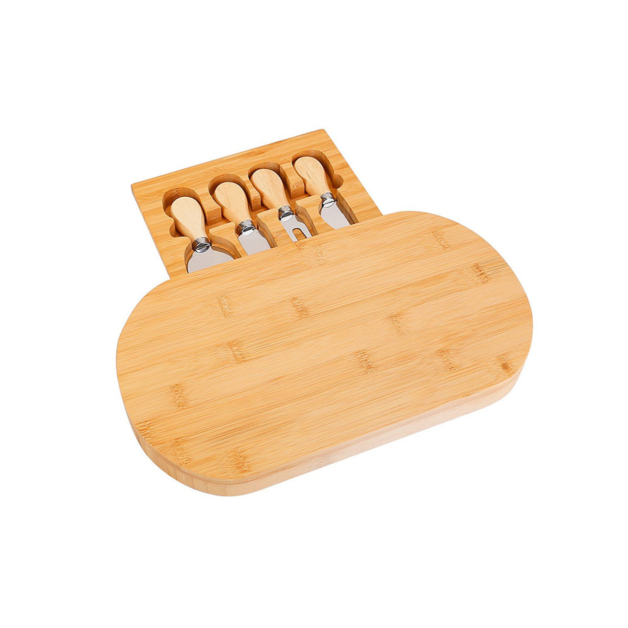 NewHome™ Bamboo Cheese Board Knife Set product image