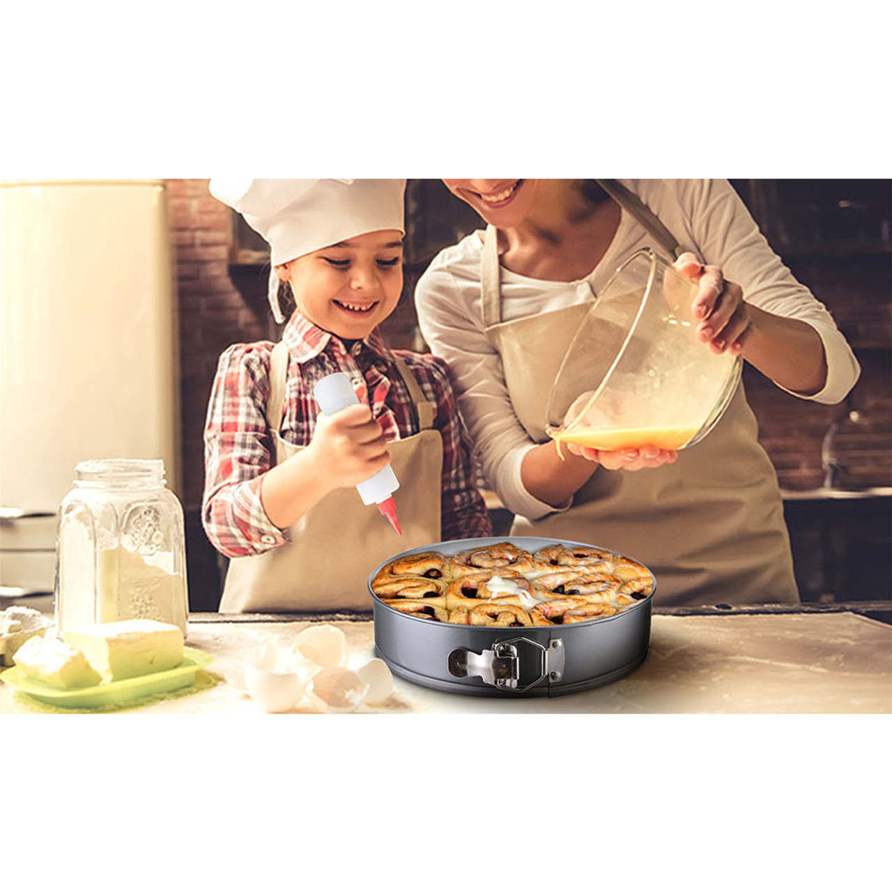 iMounTEK® 3-Piece Nonstick Springform Cake Pans product image