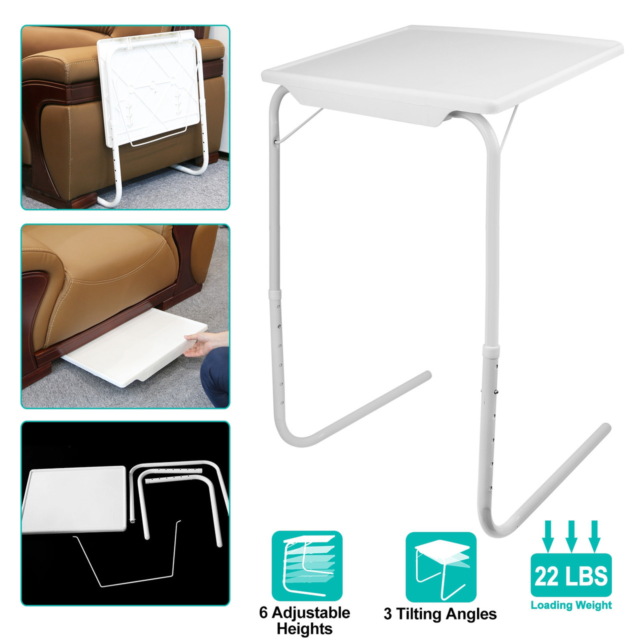 Portable Adjustable Tray Table product image