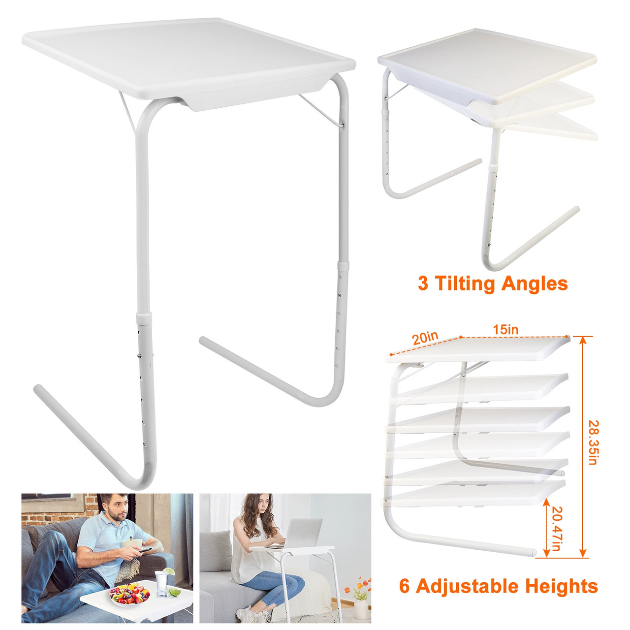 Portable Adjustable Tray Table product image