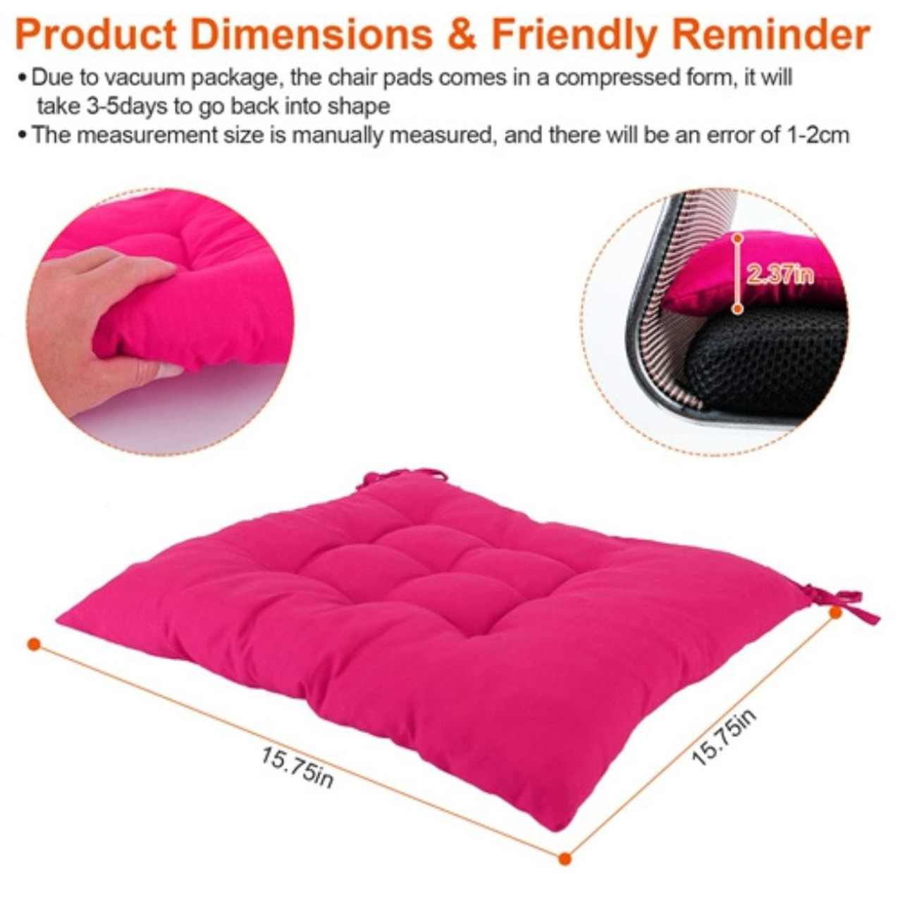 Chair Cushion Pads (Set of 4) product image