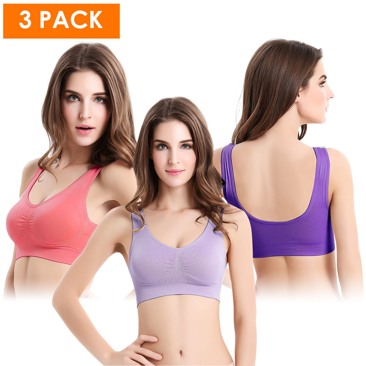 N'Polar™ Sport Bras (3-Pack) product image