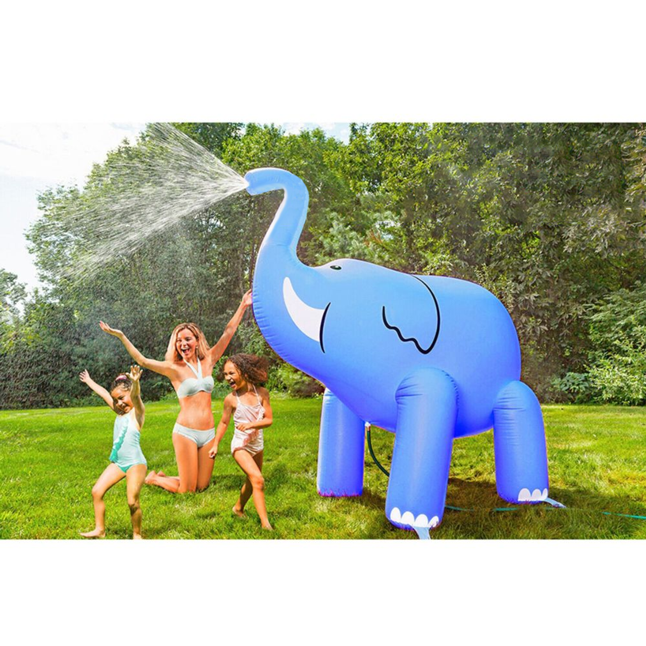 6-Foot Giant Inflatable Elephant Party Water Sprinkler product image