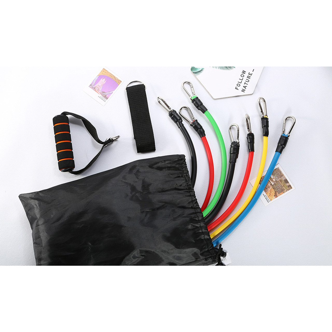 11-Piece Resistance Bands Set product image