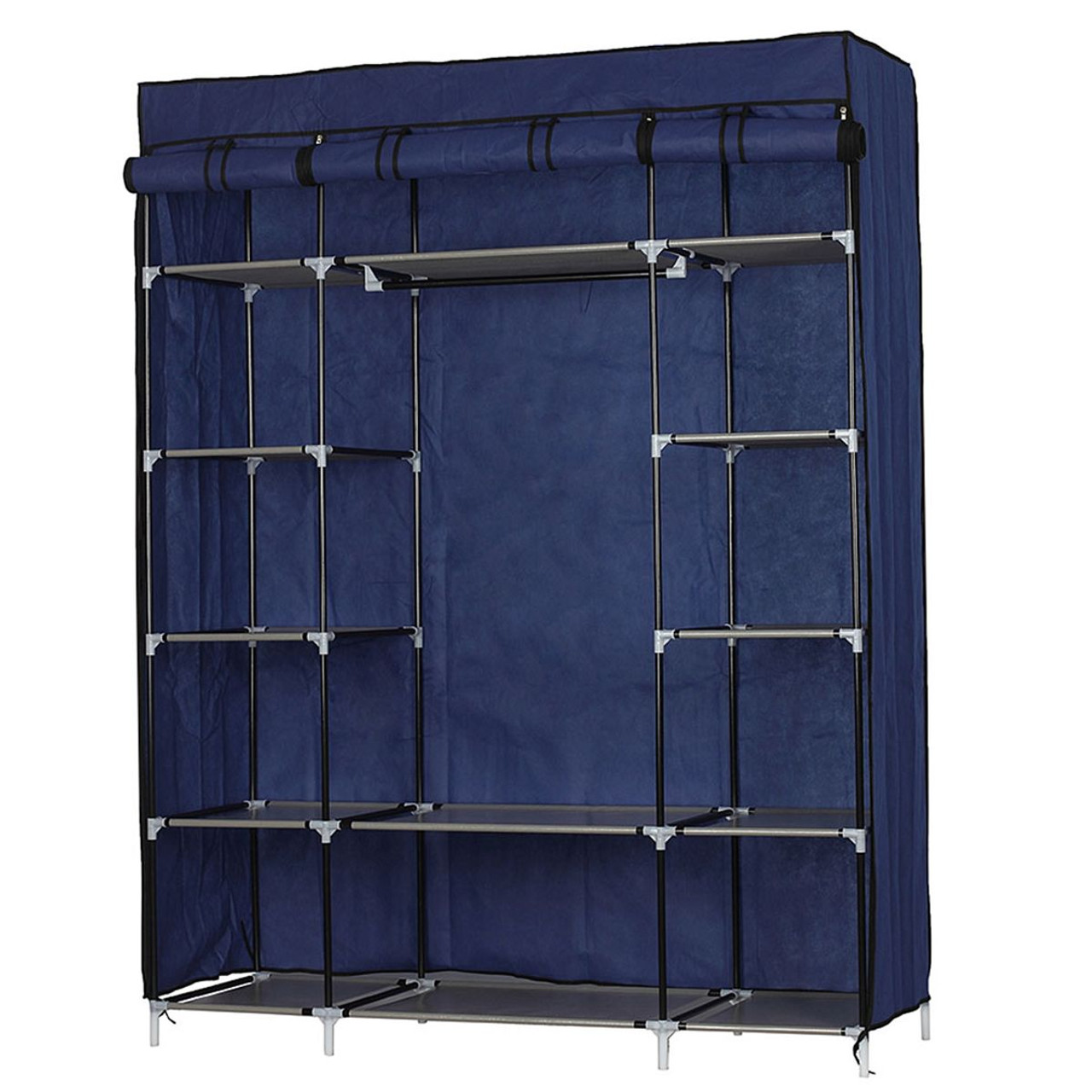 5-Layer 12-Compartment Non-Woven Fabric Wardrobe product image