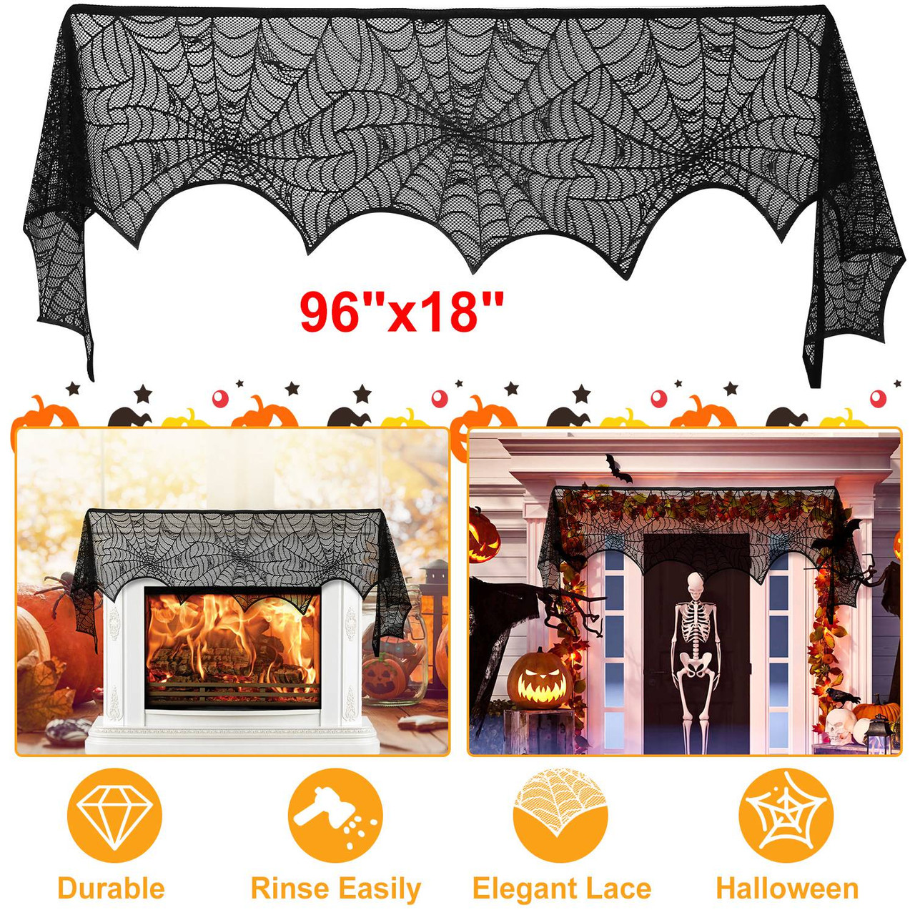 Halloween Decoration Spiderweb product image Halloween Decoration Spiderweb product image