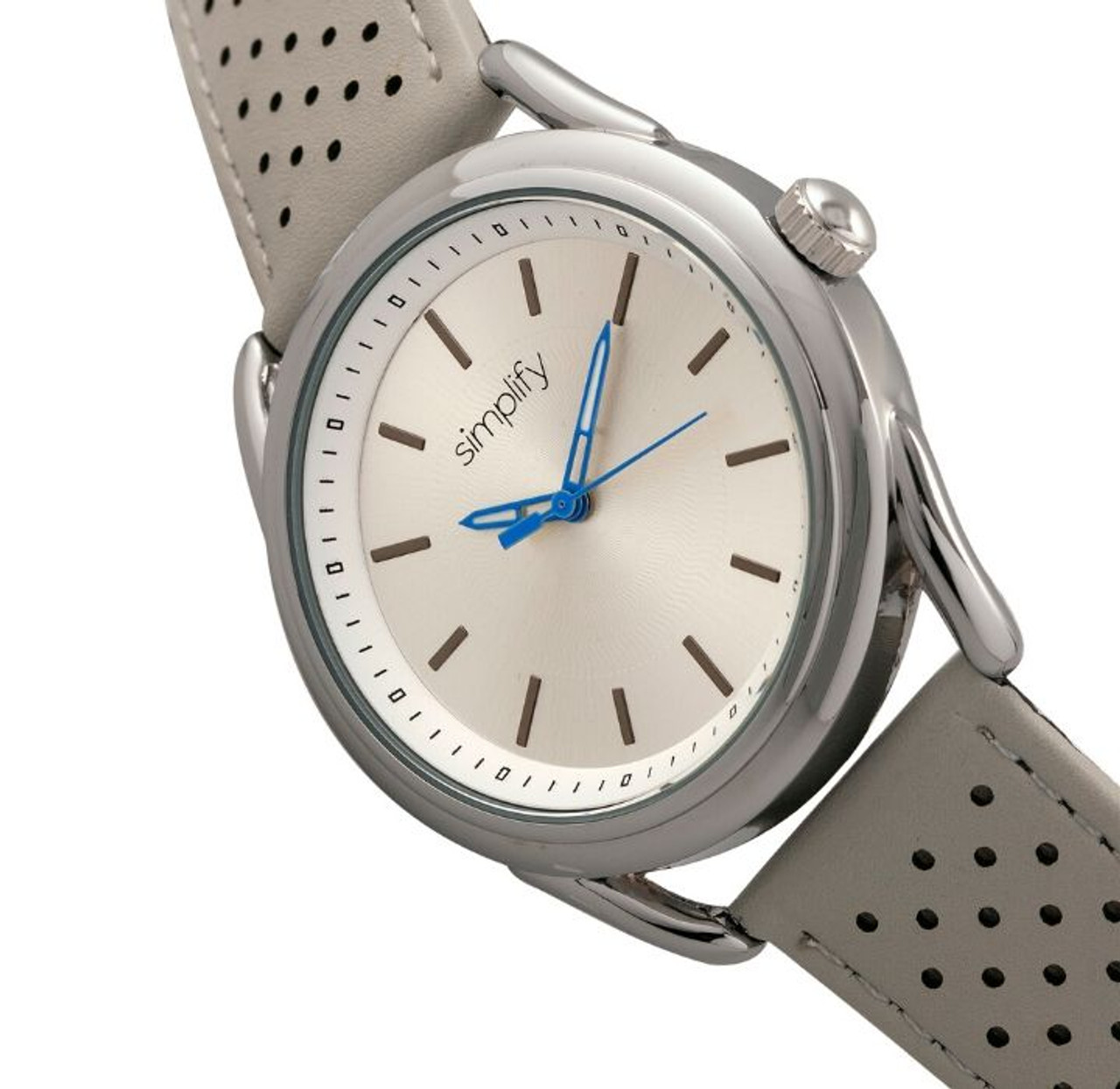 Simplify The 5900 Leather-Band Unisex Watch product image