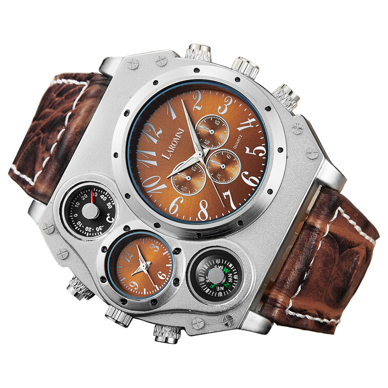 Laromni™ Military Style Men's Quartz Watch product image