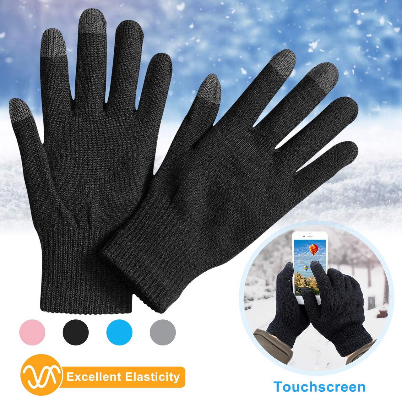 N'POLAR Unisex Winter Touchscreen Gloves  product image