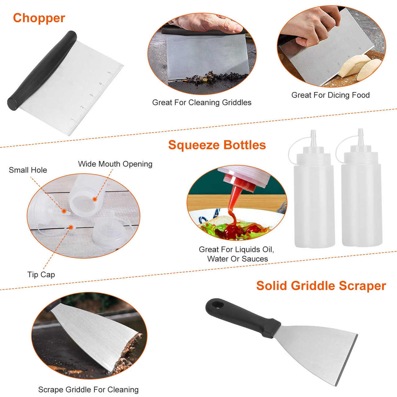 7-Piece Griddle Accessories Kit product image