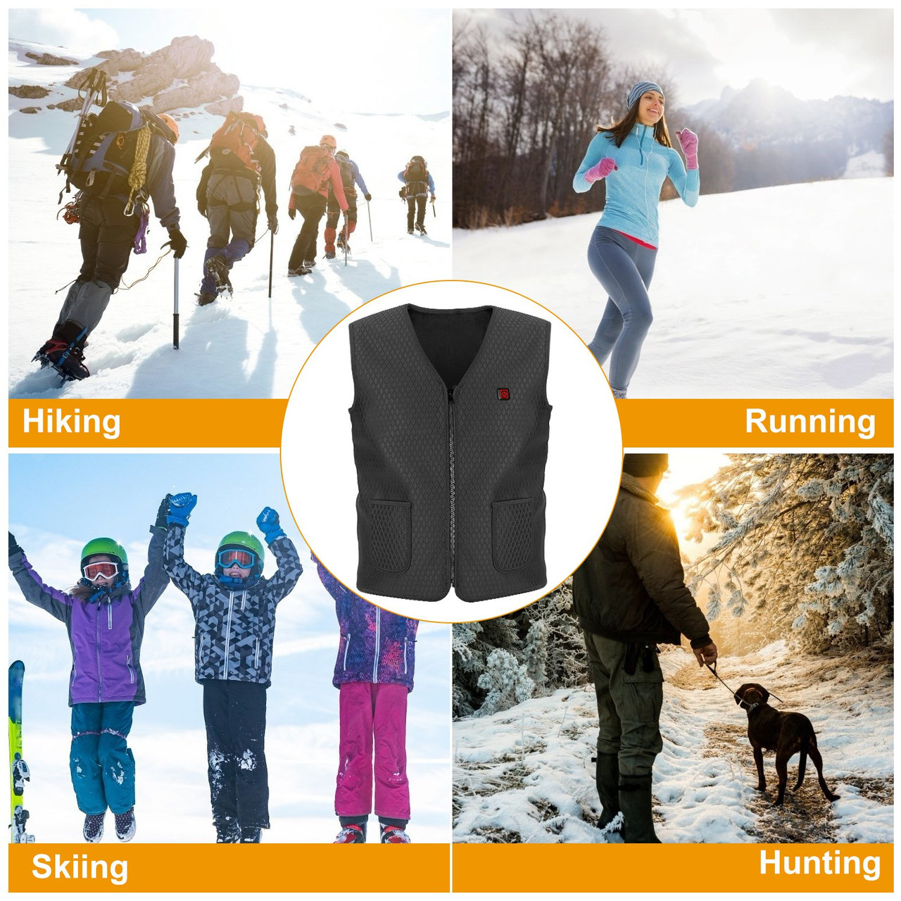 N'Polar™ 5-Zone Heated Vest (Power Bank Required) product image