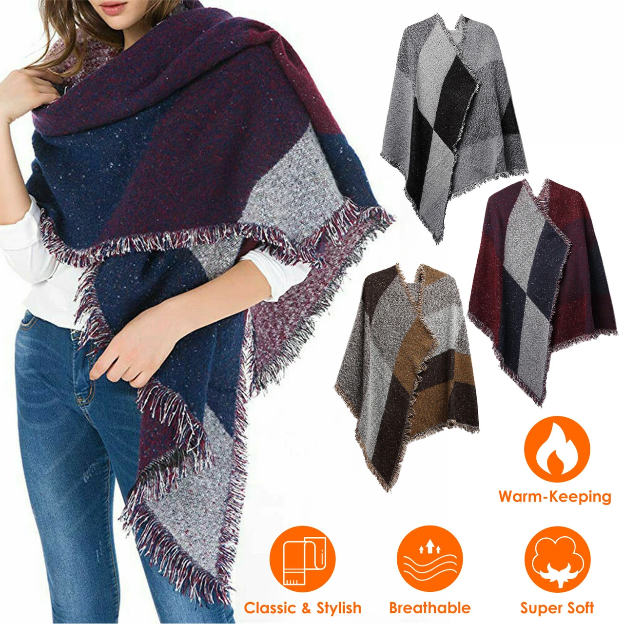 N'Polar™ Women's Knitted Winter Scarves DailySteals