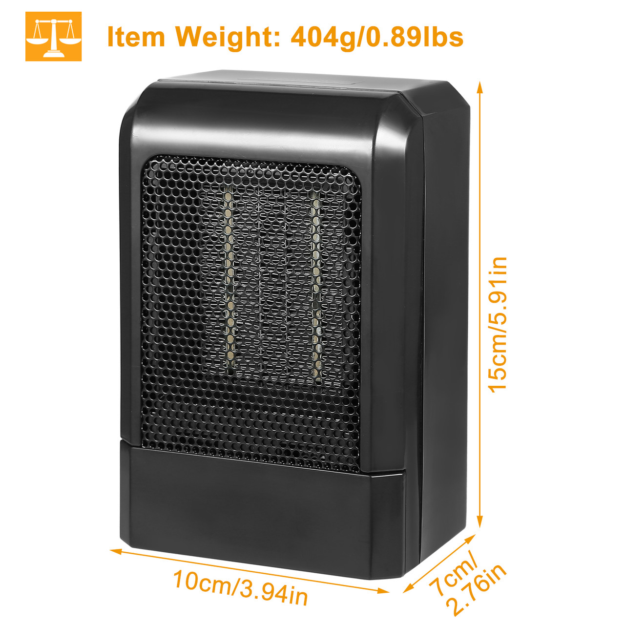 Mini 500W Portable Electric Heater product image