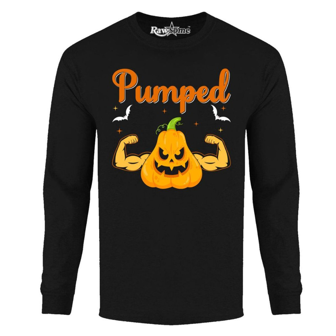 Men's Creepy Halloween Long Sleeve Shirt product image