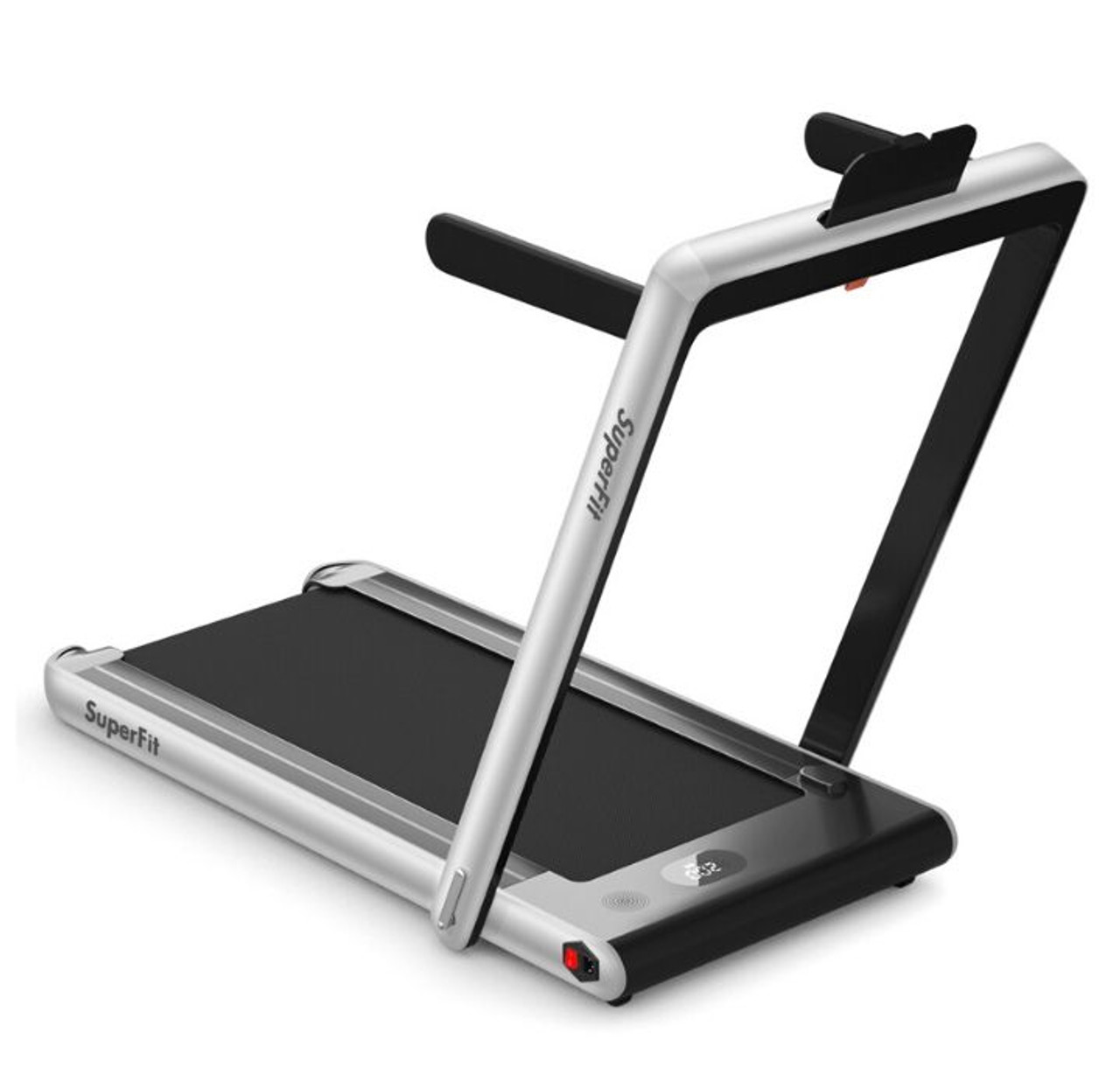 SuperFit™ 2.25HP 2-in-1 Dual Display Folding Treadmill product image