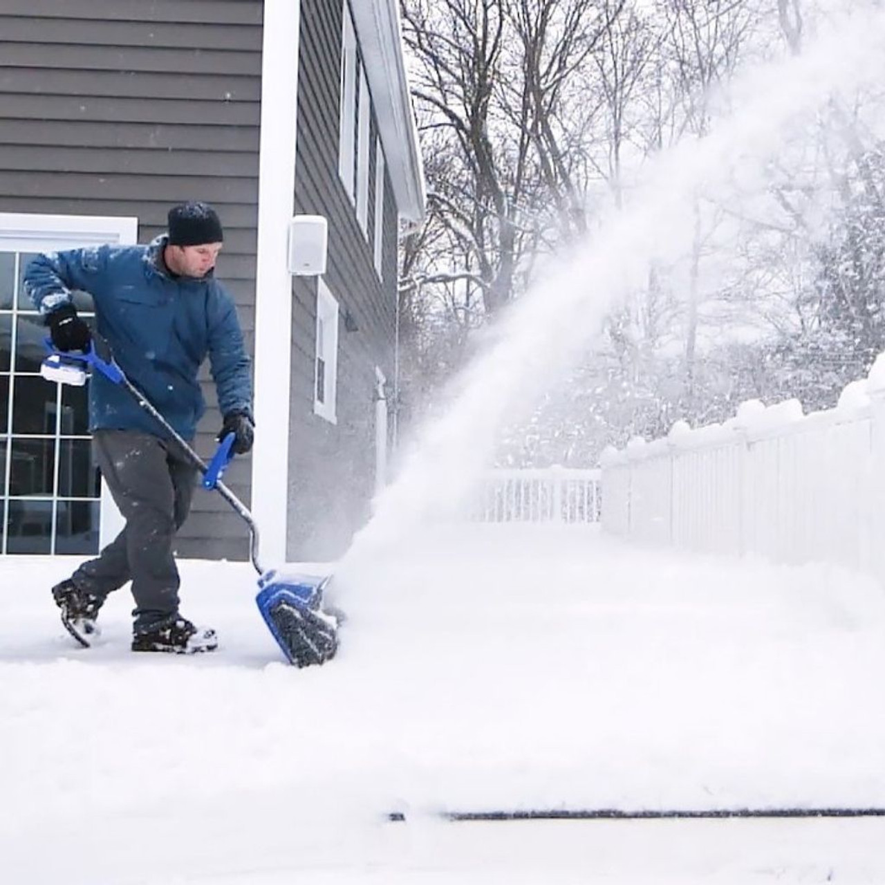 Snow Joe® iON+ Cordless 13" Snow Shovel with 4Ah Battery + Quick Charger product image