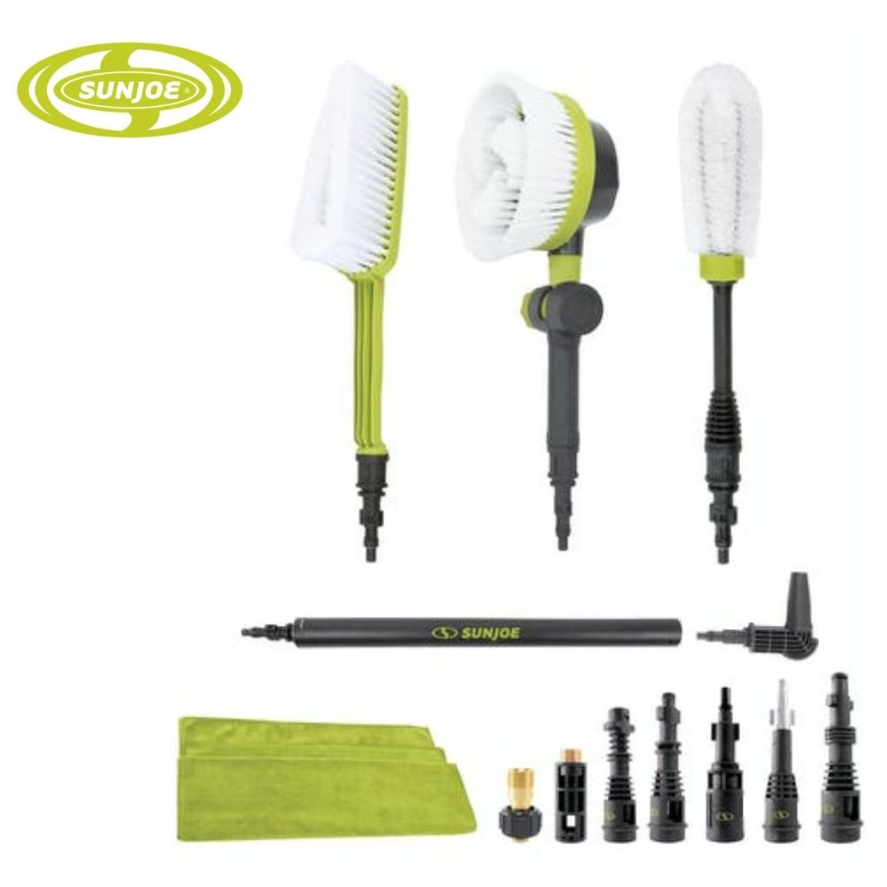 Sun Joe® Auto Cleaning Brushes for Pressure Washers with Universal Adapters product image