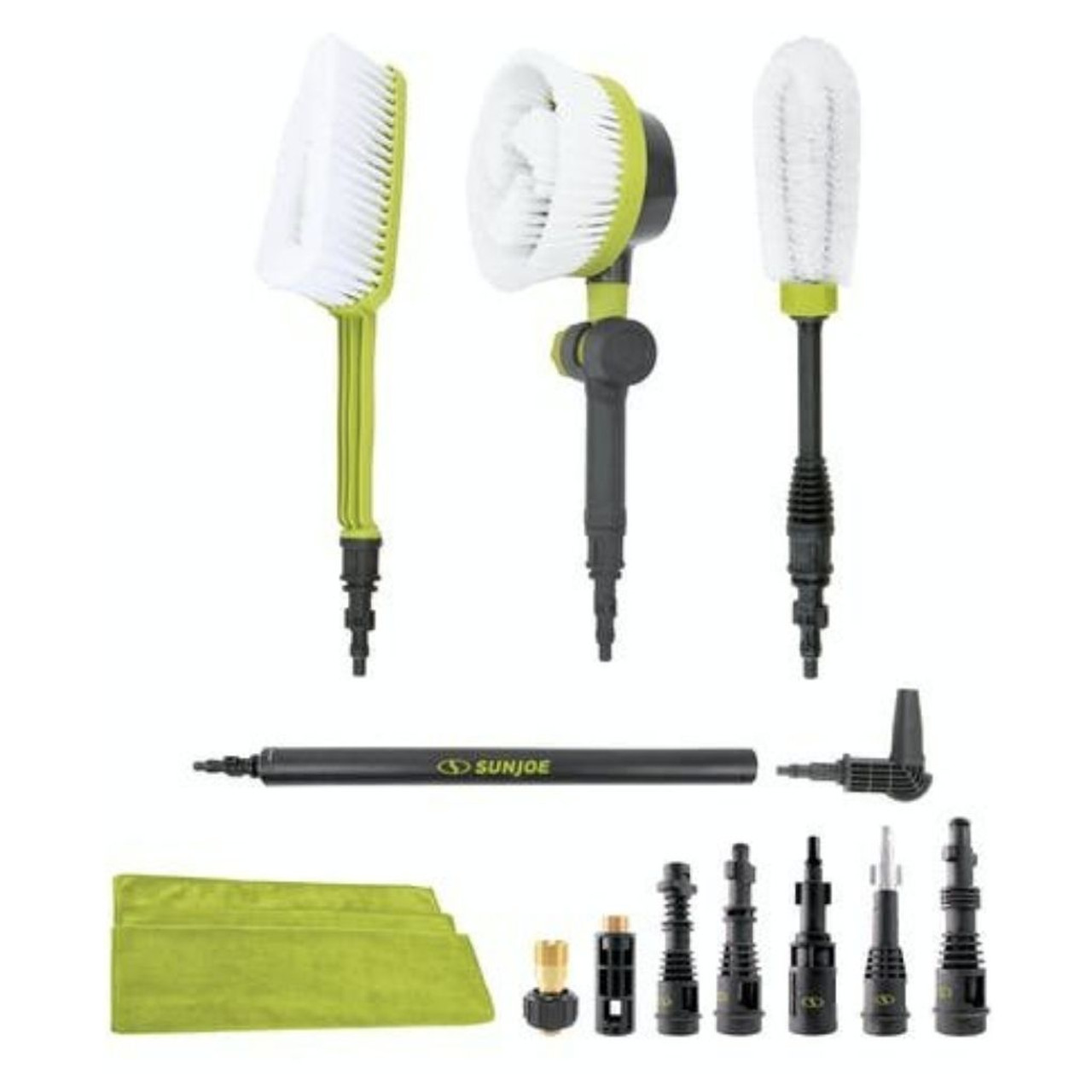 Sun Joe® Auto Cleaning Brushes for Pressure Washers with Universal Adapters product image